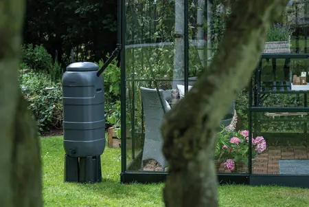 100Ltr Mini Rainsaver Water Butt + Stand